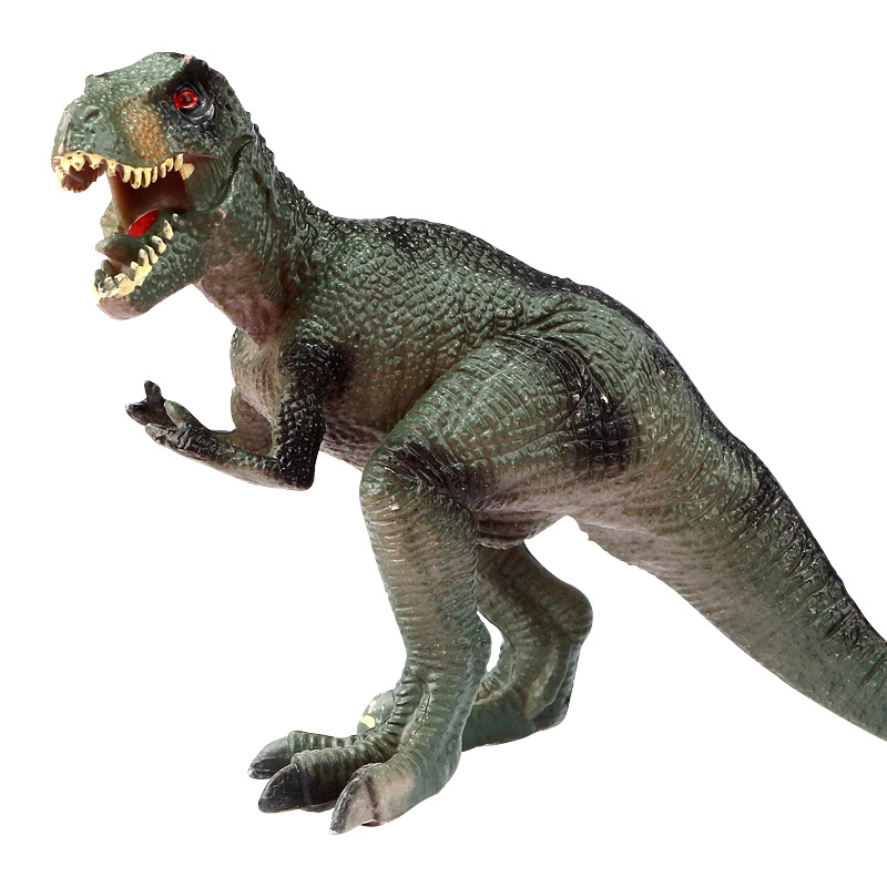 跨境亚马逊实心恐龙玩具套装动物模型塑胶仿真霸王龙儿童玩具礼品详情图5