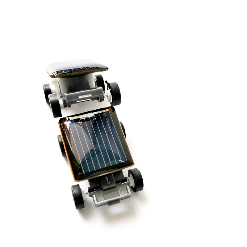 Solar Toy Small Sports Car Simple Science Experiment Assembly Student Decoration Fun Children's Birthday Gift details Picture