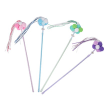 Manufacturers wholesale explosive fairy cat stick cat toy pompom fringe feather cat stick cat toy wholesale