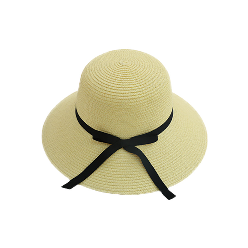 New Straw Hat Seaside Beach Hat Female Summer Temperament All Fashion Sun Hat Sunscreen Uv Protection Visor Item Picture