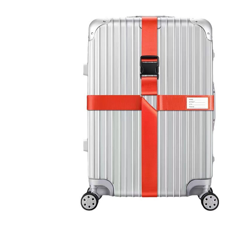 Luggage strap, cross packing strap, safety fixation, checked travel box protection, tight reinforcement strap, binding rope Item Picture