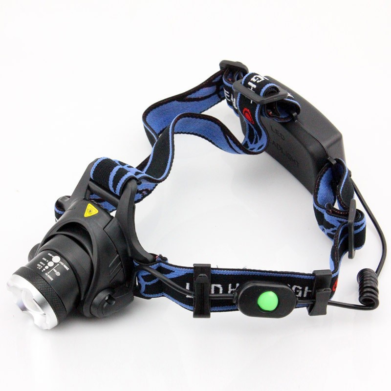 Rui Chi Shen Huo T6 LED Strong Headlamp Charging Outdoor long-range Shooting Night Fishing Patrol disaster Prevention Product all-in-one outdoor headlamp Item Picture