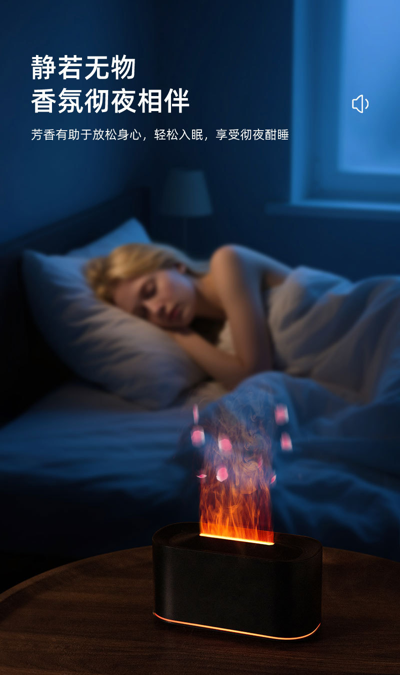 新品HY06火焰香薰機--七彩仿真創(chuàng)意跨境爆款詳情10