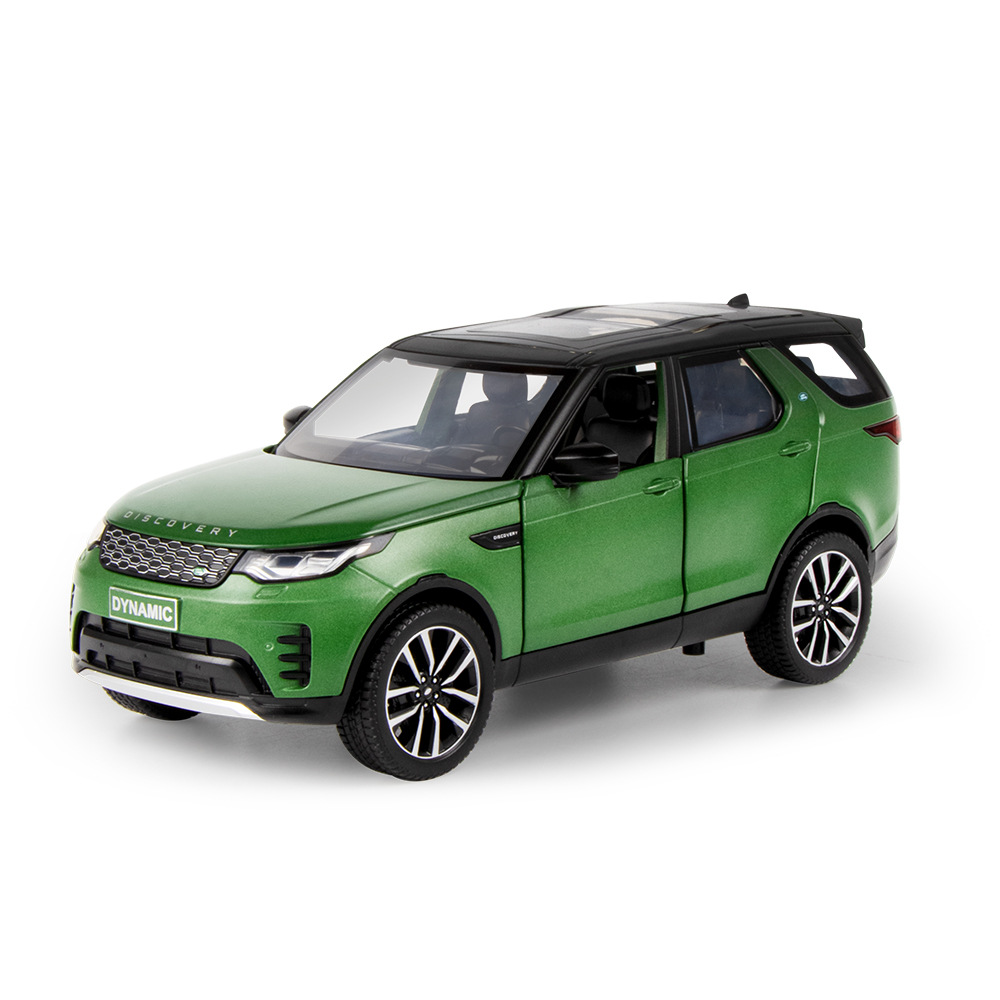 Simulation 1:24 Land Rover Discovery 2021 alloy off-road car model, children's toy alloy model collection Item Picture