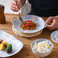 日式碗盘套装/陶瓷餐具/家用多人餐具产品图