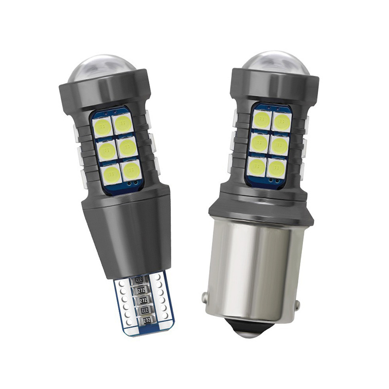 Automobile parts, car lights 1157 3030 27SMD, car LED reverse lights, brake lights, turn signals, fog lights Application Scenario