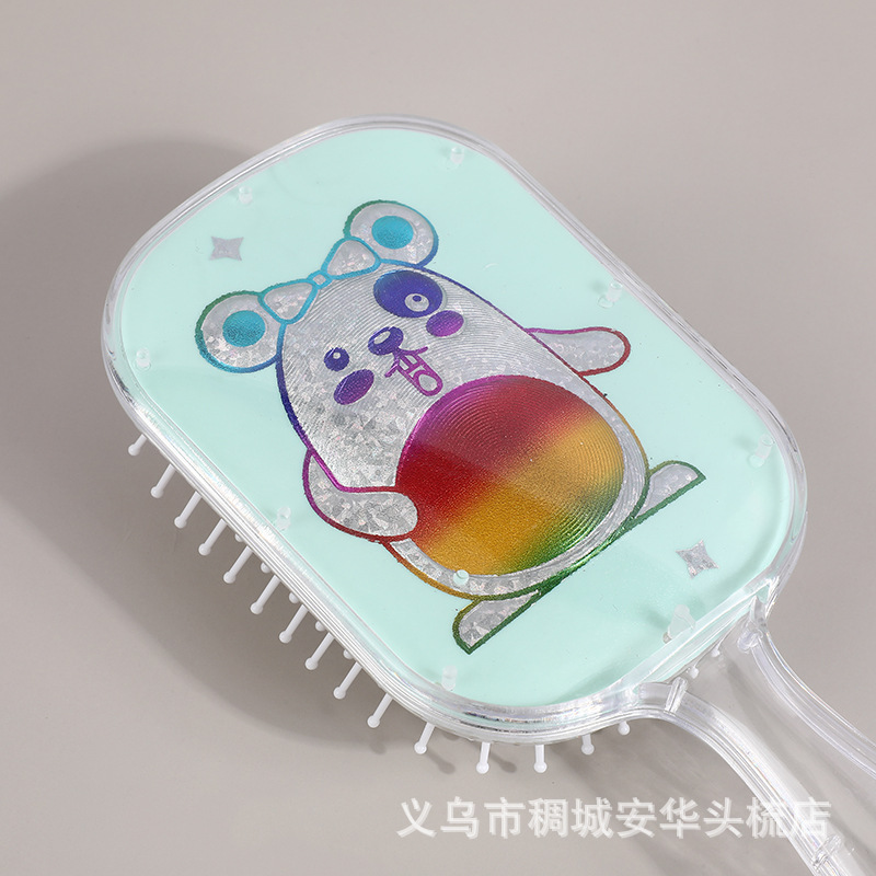 Japanese And Korean Style Cartoon Animal Air Bag Comb Simple Cute Lady Home Dormitory With Hair Massage Comb In Stock Application Scenario