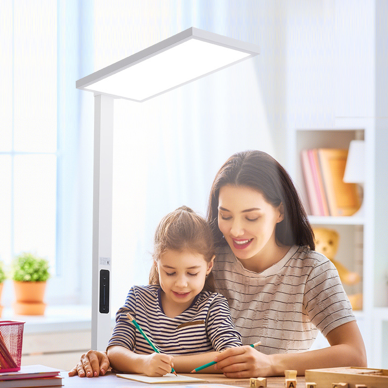 Original manufacturer's vertical eye-protecting floor lamp, children's study desk, office reading desk lamp, large street lamp, full spectrum details Picture