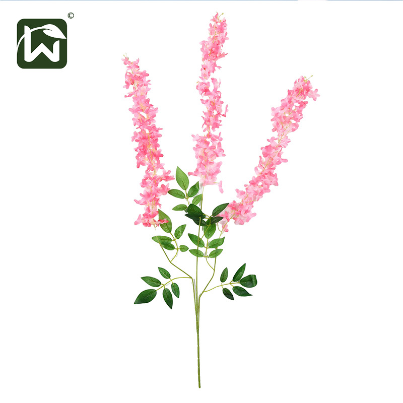 Cross-border artificial flowers, artificial green plants, climbing vines, ceiling wisteria flowers, artificial plants, wall hangings, wedding flower decorations Item Picture