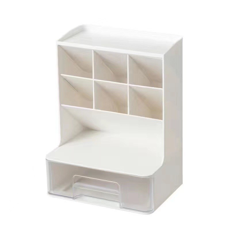 Diagonal insertion type desktop stationery storage box Application Scenario