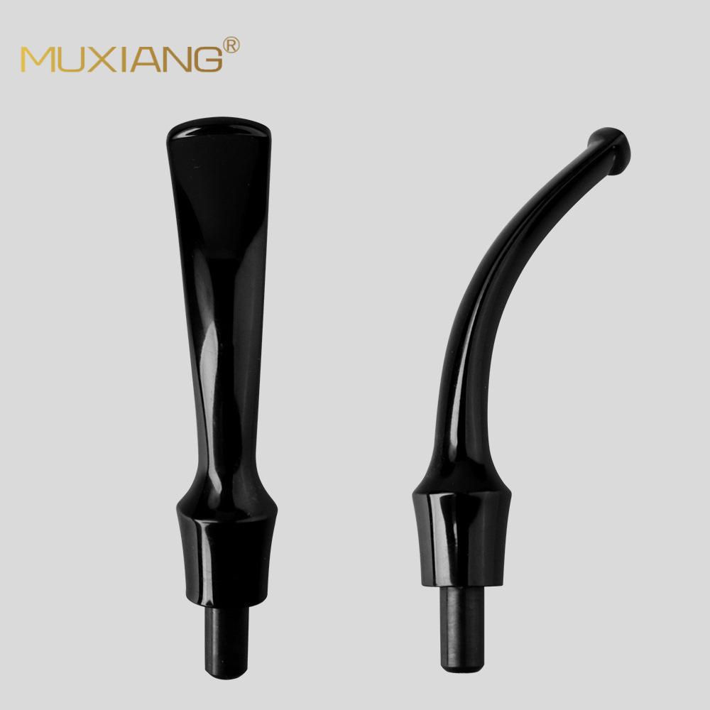 木香烟斗烟嘴白底实物图