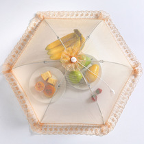 Collapsible vegetable cover summer mosquito table cover food cover dust-proof rice cover meal cover household vegetable cover cover