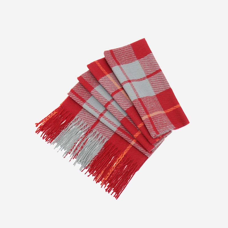 New Imitation Cashmere Scarf Winter Explosion Senior Sense Autumn And Winter Korean Version Warm Thick Long Simple Tassel Cape Application Scenario