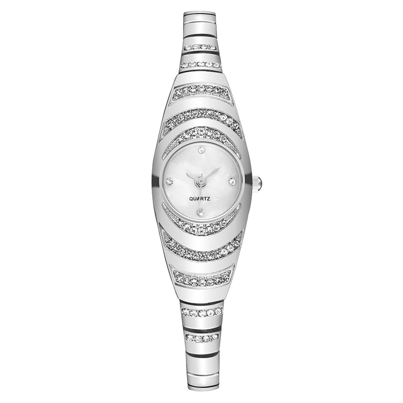 Hot-selling cross-border fashion diamond-encrusted ladies' watches, women's watch bracelets, and women's wristwatches are available for wholesale from the manufacturer Specification image