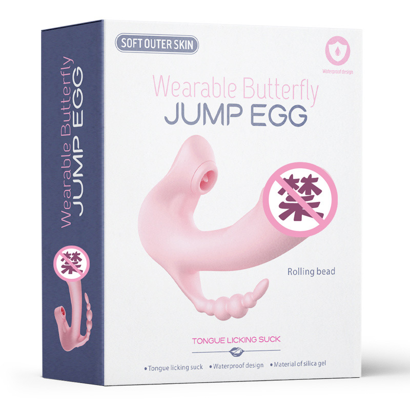Wireless remote control, gripping, sucking, wearing, egg jumping into the body, strong shock, female sex toys, vibration masturbation devices details Picture