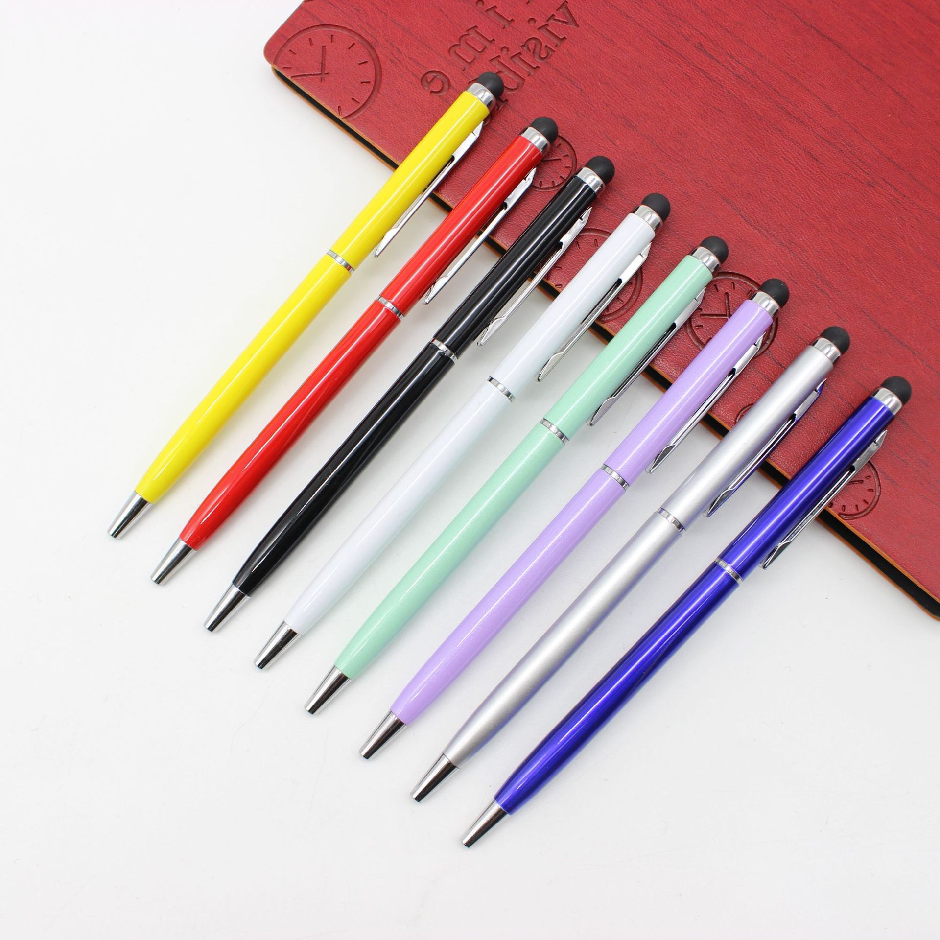 现货批发金属广告电容笔小高士触屏广告圆珠笔商务签字笔可印logo