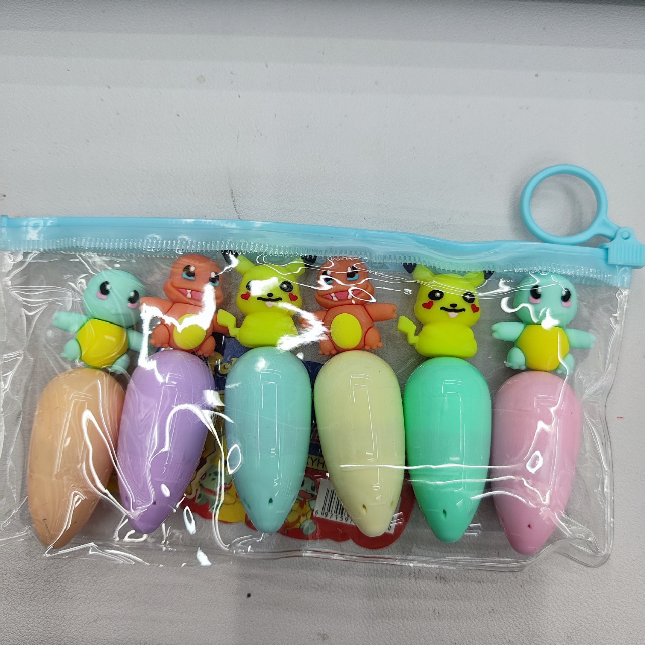 Xyueh Cartoon Figure Macaron Color Highlighter Xyh-303 Marine Figure Student Marker Highlighter Item Picture