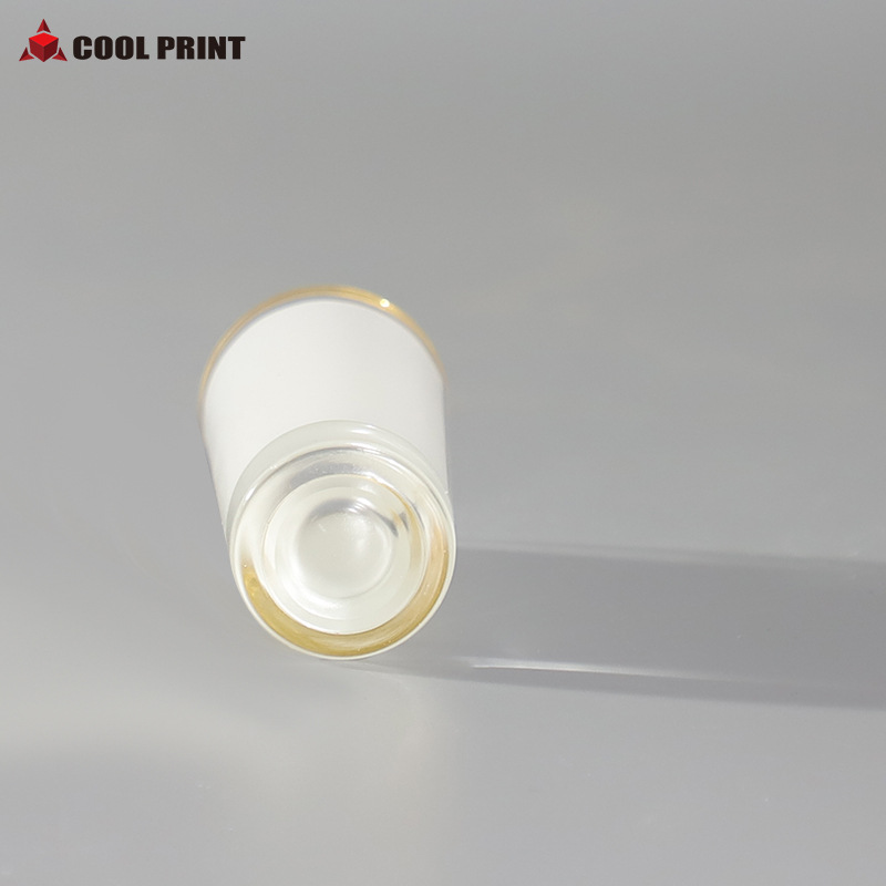 Heat transfer printed 3oz transparent small glass wine glasses, creative craft beer cups, high-end gifts Item Picture