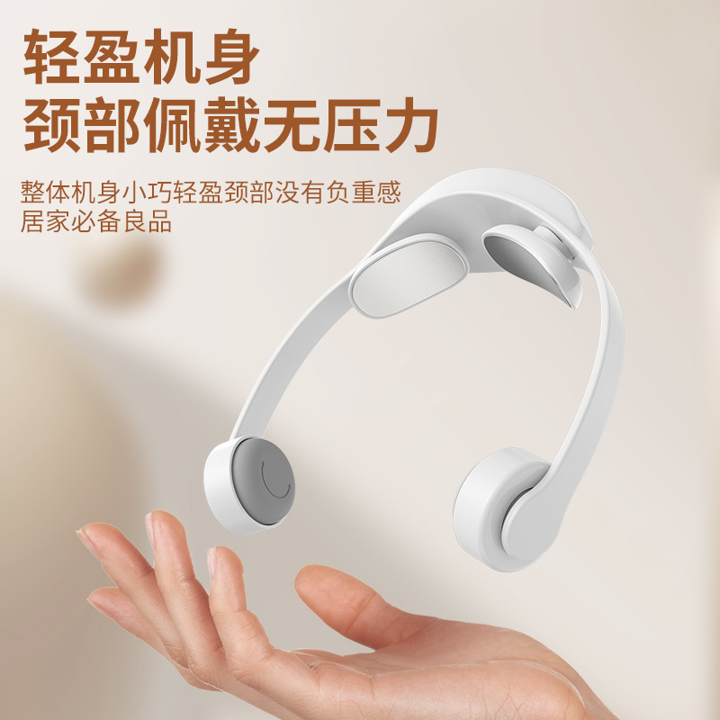 Rechargeable Cervical Massager, Home Pulse Massager, Shoulder And Neck Protection Device, Neck Physiotherapy Device, Neck, Shoulder And Neck Relaxation details Picture
