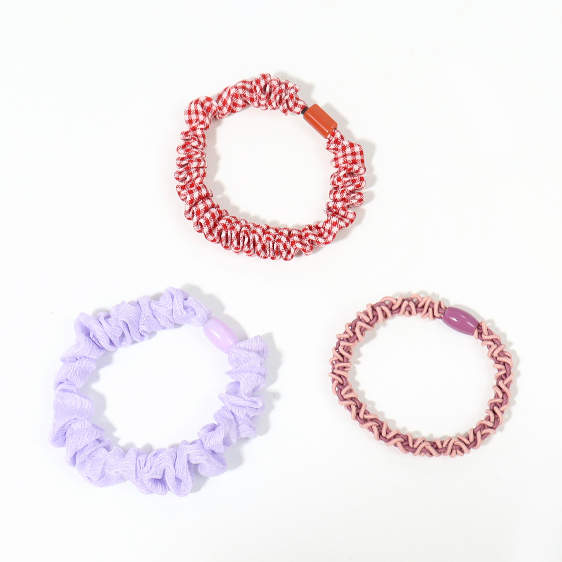 发圈/大肠发圈/头绳/饰品/大肠圈白底实物图