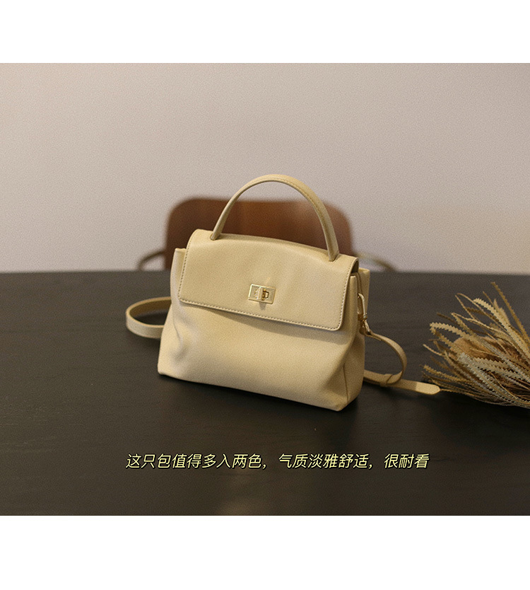 2025春夏新款头层牛皮通勤手提单肩复古简约大容量女包箱包皮具男士包袋详情31