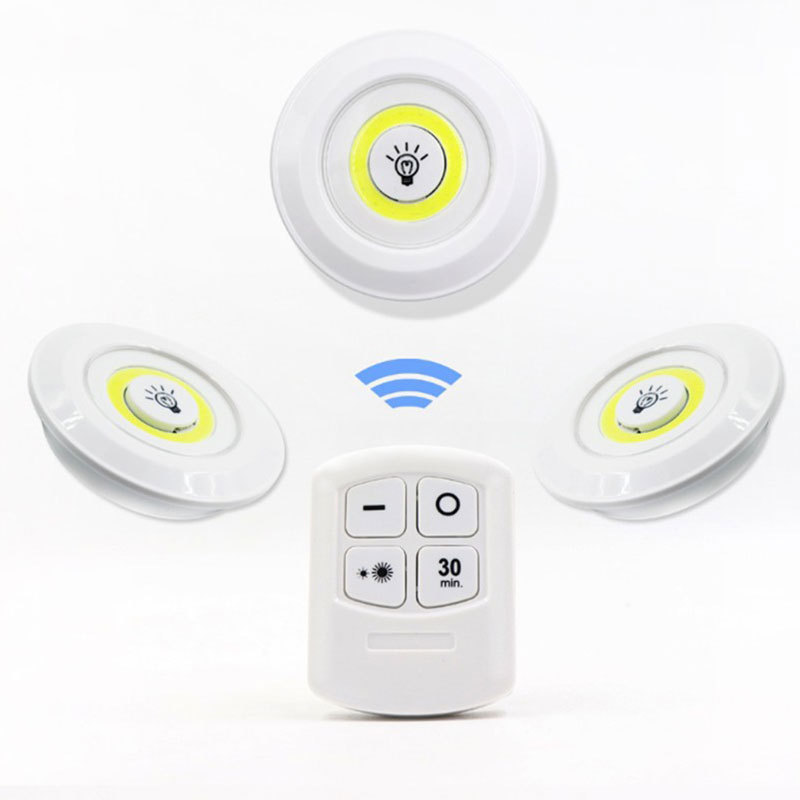 Cross-border bestsellers: Remote control COB, bedside feeding, bedroom wardrobe, cabinet, touch night light, sensor pat light Application Scenario
