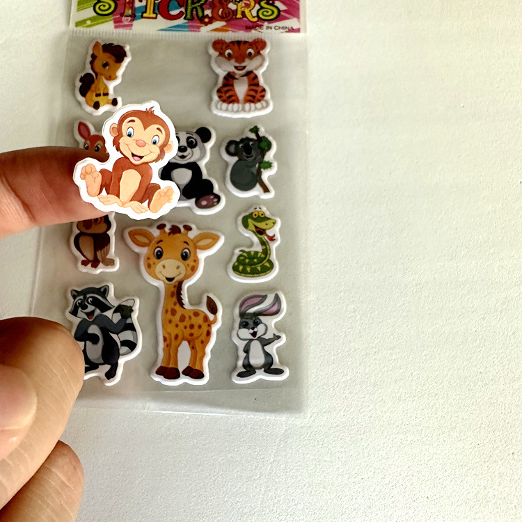 创意贴纸实物图