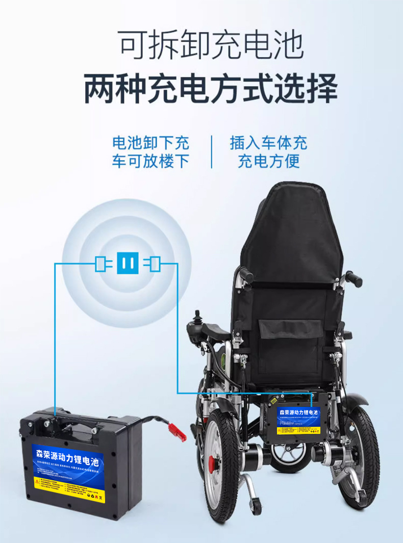 24V electric wheelchair lithium battery elderly mobility vehicle battery, Beizhen Jiuyuan 24V battery, Haogeji 苪 universal pic 13
