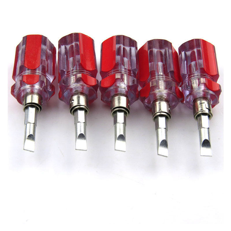 The manufacturer supplies small radish head screwdrivers, cross-head dual-purpose screwdrivers for wholesale at two-yuan stores Application Scenario