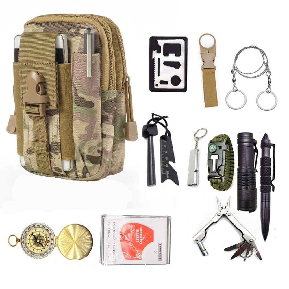 车辆应急工具包便携套装