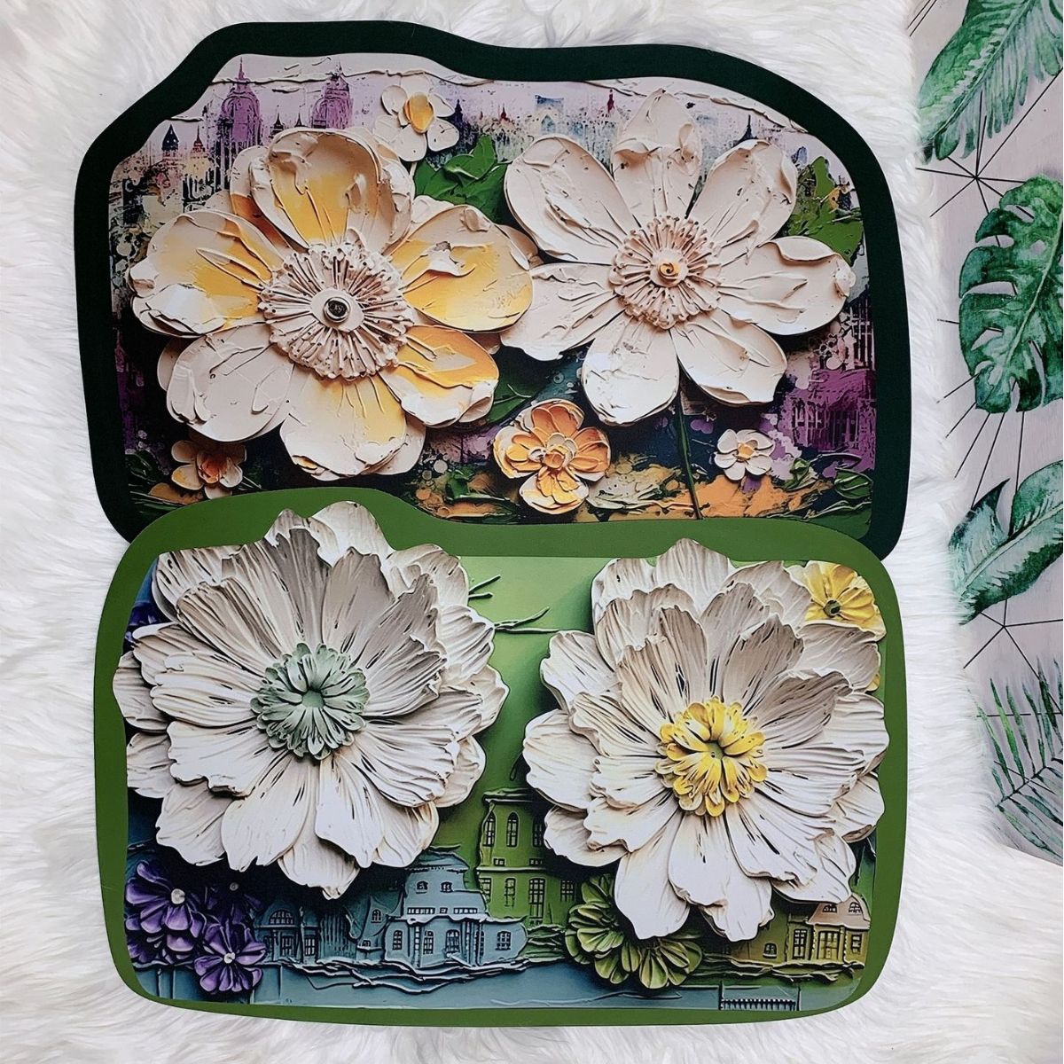 Factory direct sales, wholesale for foreign trade, diatom mud floor MATS, carpets, bathroom door floral designs, anti-slip, water-absorbent, skin-friendly and comfortable