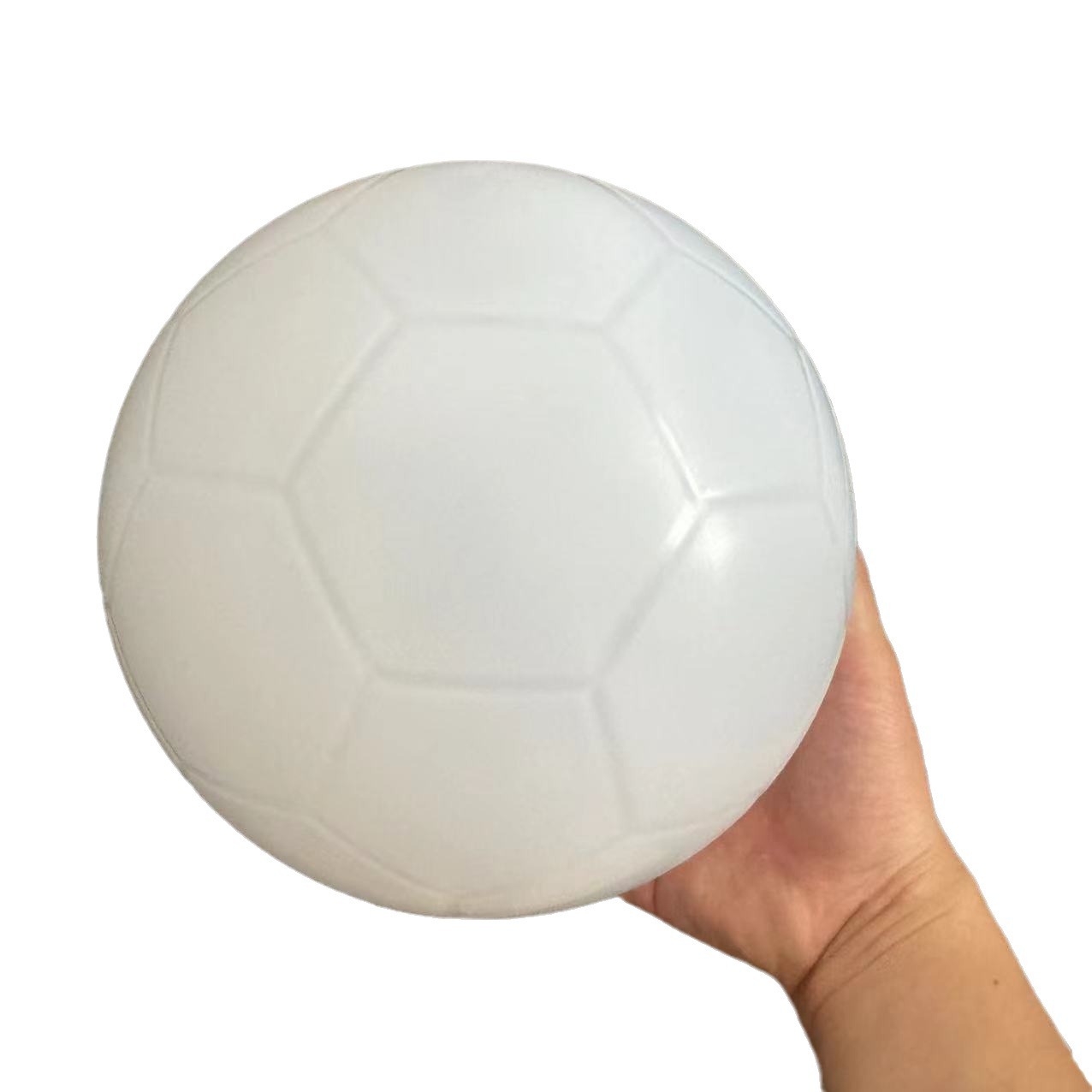 diy football painting, pure white football signature advertisement graffiti painting, kindergarten, primary school children's painting Item Picture