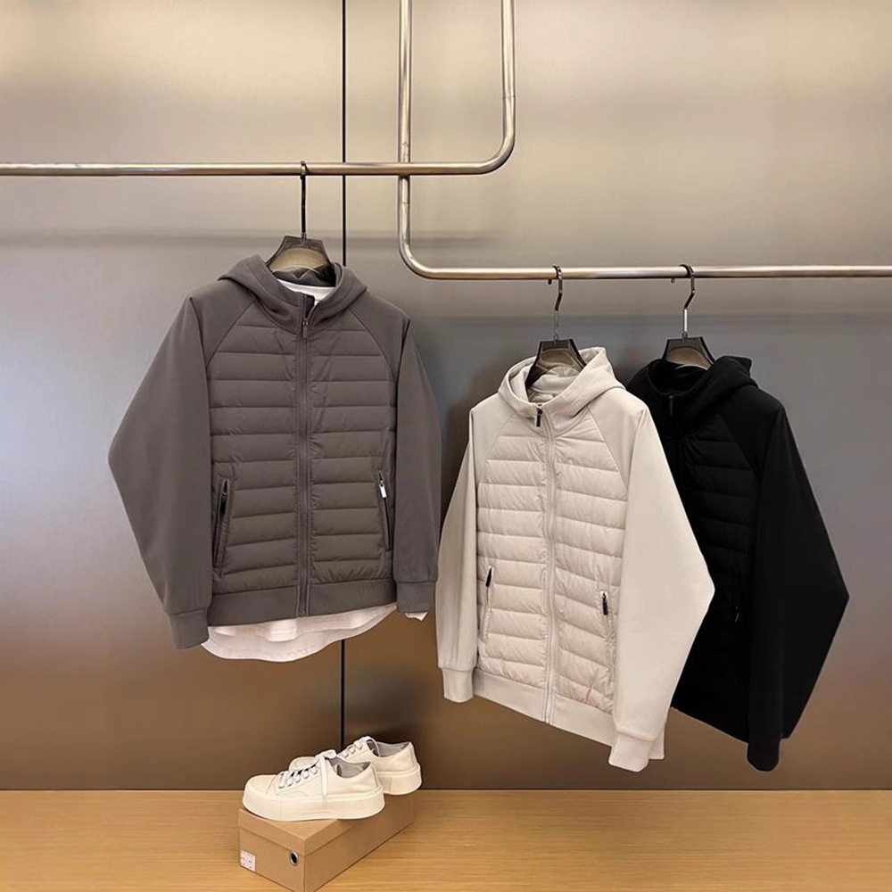90 white duck down light down jacket for men's autumn and winter 2024 new trendy brand with thickened down and hooded jacket Application Scenario