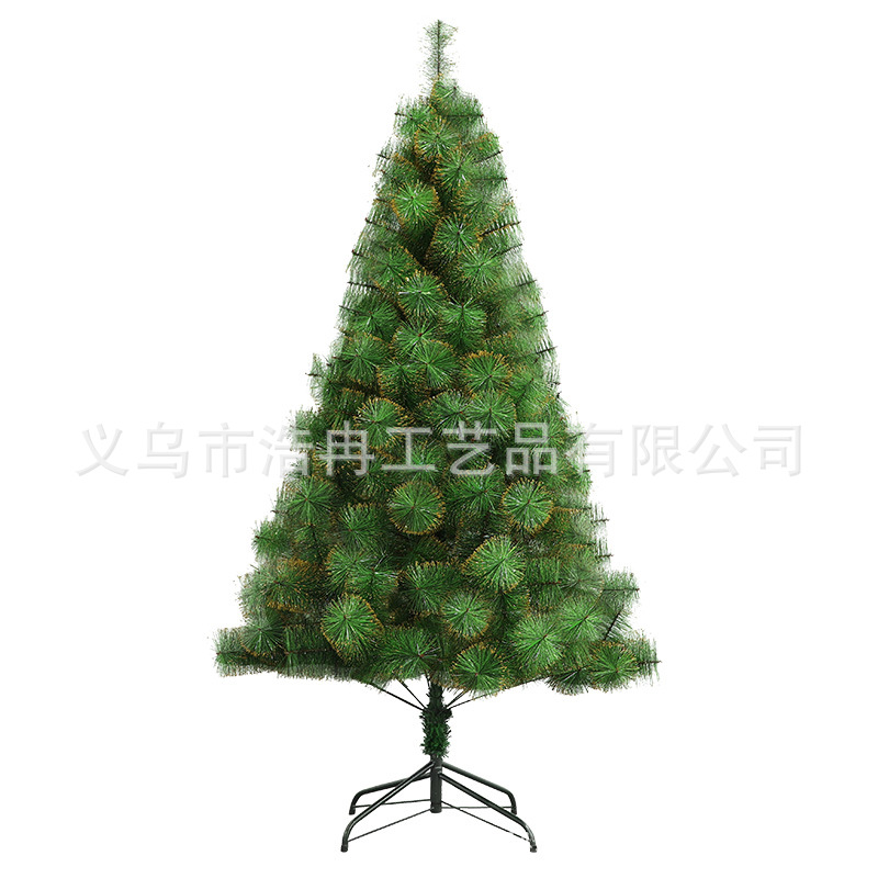 Christmas Tree Pine Needle Tree Snow Gold Powder 1.8 Meters Christmas Tree Custom Processing Source Manufacturers 1.5/ Pine Custom Item Picture