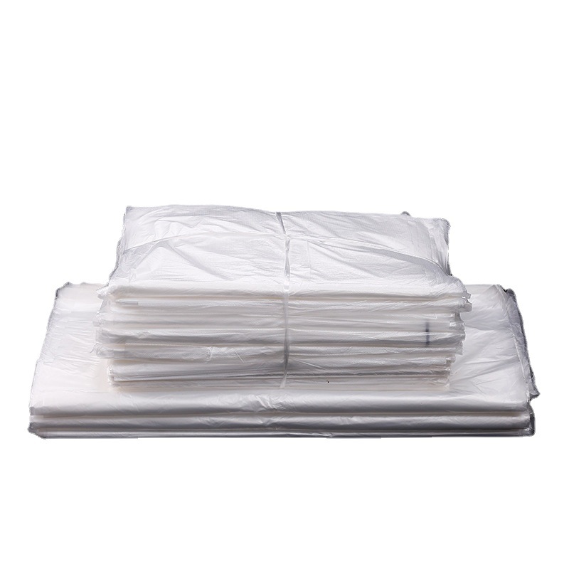 In stock: thick PO flat bags, plastic bags, large transparent packaging bags, moisture-proof and dust-proof inner film bags, disposable film bags Item Picture