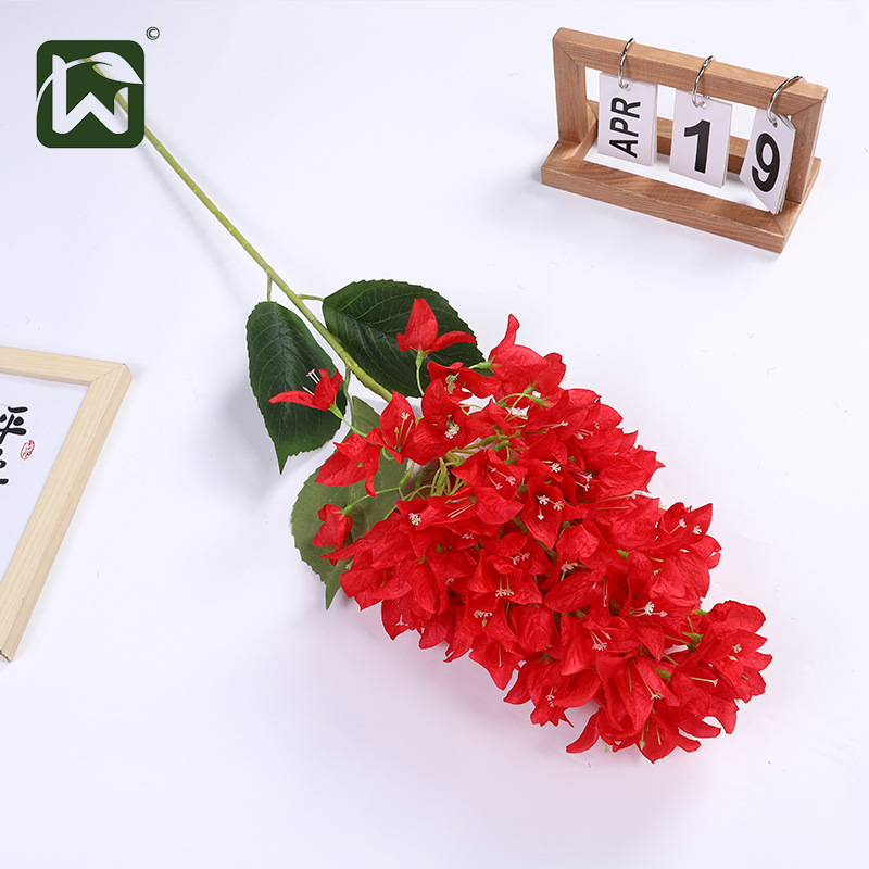 【】 Artificial rose, large single triangular rose, artificial flower, artificial flower, hotel and home living room decoration item