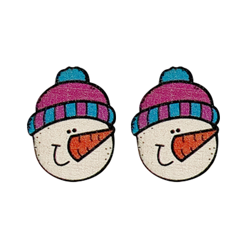 跨境圣诞节木白底实物图