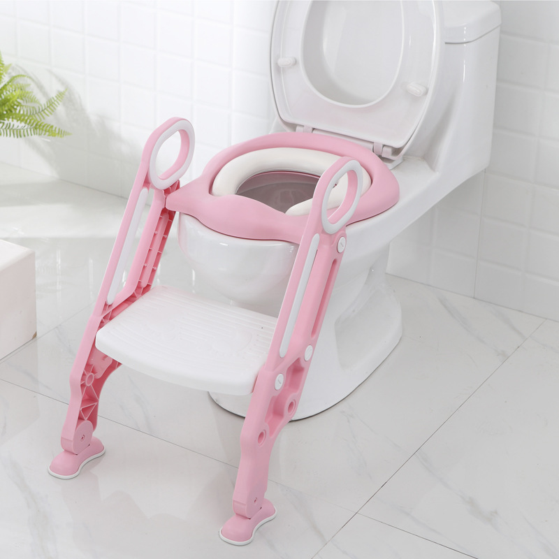 儿童马桶坐便器楼梯式男女宝宝阶梯架垫盖小孩辅助坐便梯厂家直供