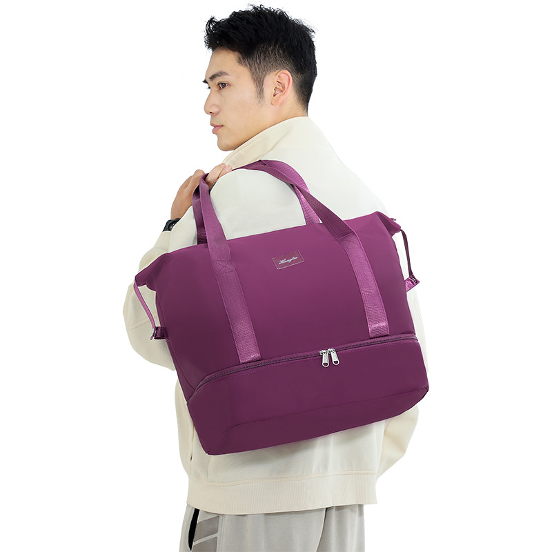Travel Bag Wholesale Dry And Wet Separation Yoga Fitness Bag Travel Sports Portable Travel Bag Multi-Functional Travel Bag Item Picture