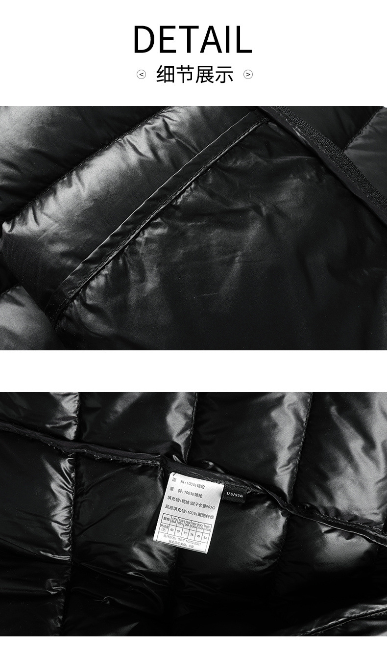 The 2025 winter new lightweight down jacket for men with a stand-up collar and 90% duck down is a sporty, lightweight and warm coat for couples pic 16