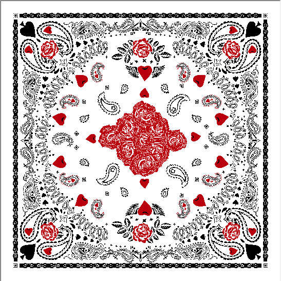 2022 New Peach Heart Cashew Print Scarf Shawl Women Imitation Silk Color Ding Silk Scarf All Professional 90 Square Scarf Application Scenario