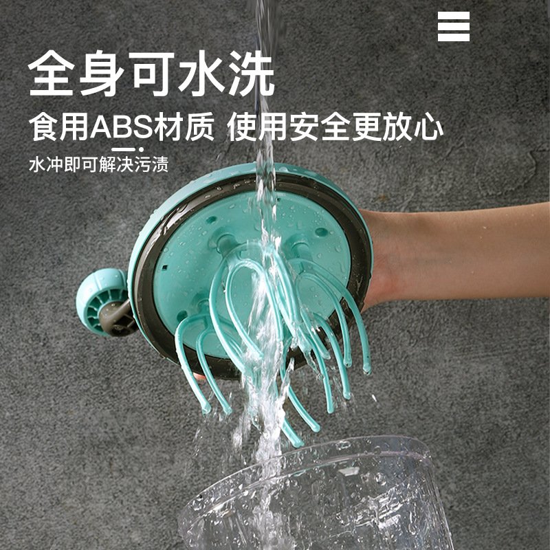 厂家直销奶油打发器手动家用蛋糕打奶器甩蛋神器半自动小型打蛋器 Specification image
