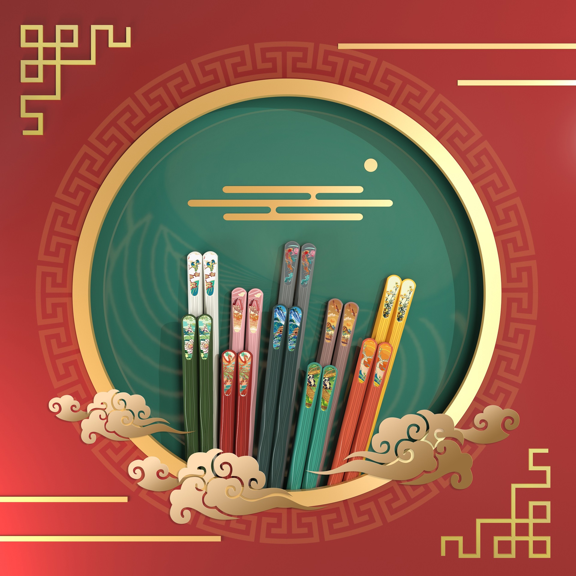 筷子/密胺筷子/一次性筷子/木筷子/筷子定制细节图