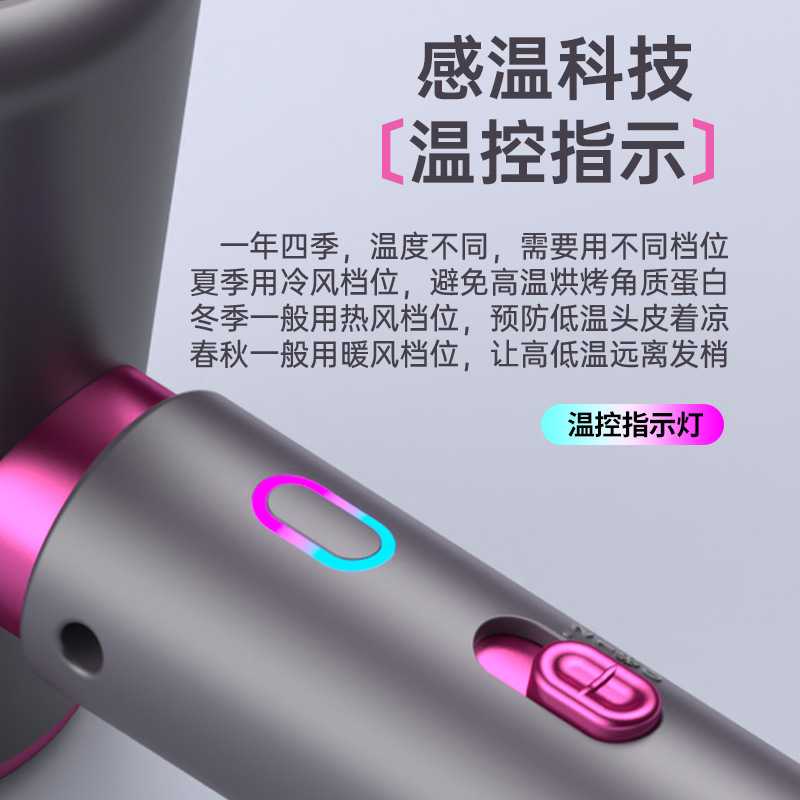 Xiaomi Grain Hair dryer, household negative ion hair care, student dormitory, barber shop, high-speed and high-force hair dryer wholesale Item Picture