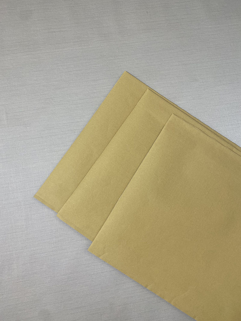 Factory direct supply of kraft paper woven bags, 25kg paper-plastic composite bags, moisture-proof packaging bags in stock Specification image