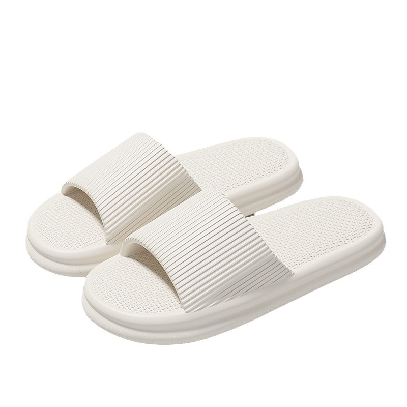 eva slippers home bathroom step on shit men anti-slip anti-odor home room in summer wholesale bath women Item Picture