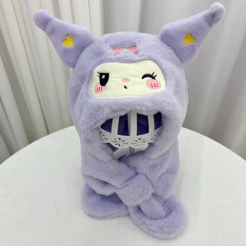 儿童帽/带风扇帽/帽子/帽子儿童秋冬时尚可爱/家居服儿童秋冬卡通细节图