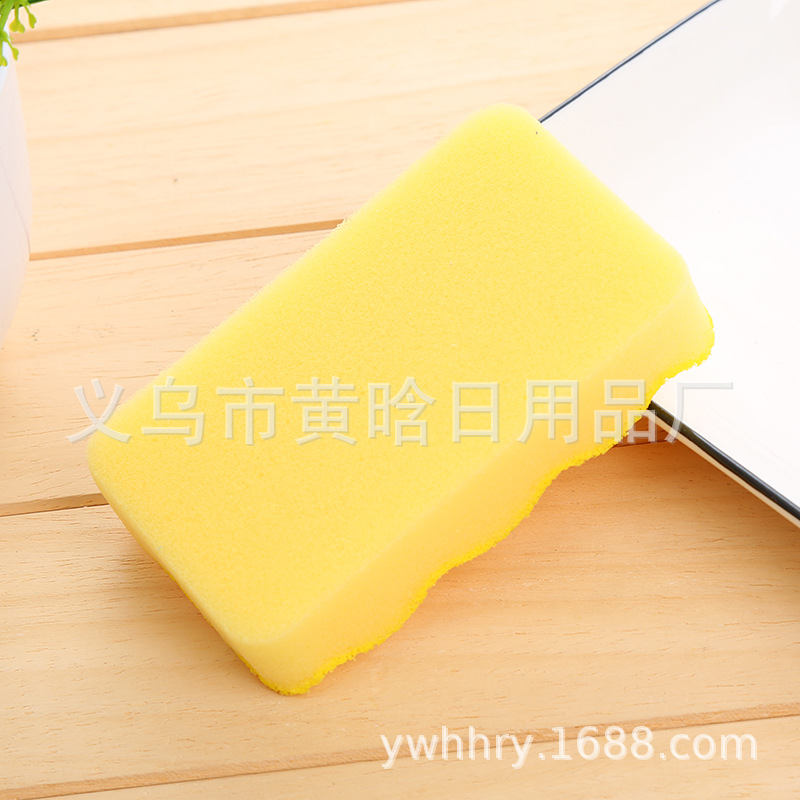 【 Chi Jia 】 Diamond Sand Sponge kitchen cleaning brush, pot brush, household cleaning supplies, cookware gifts, gift promotion Item Picture