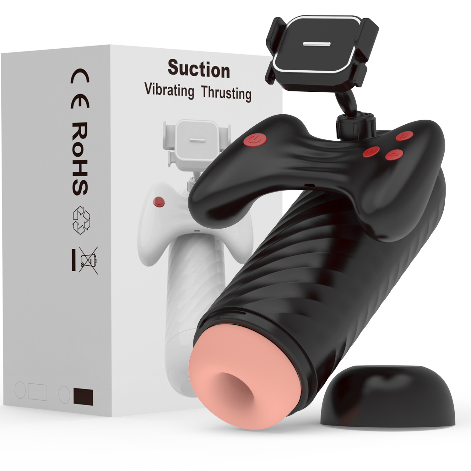 New mobile phone video airplane cup male game masturbation device in stock for export, European and American adult toys and sex toys GBDZ airplane cup Item Picture