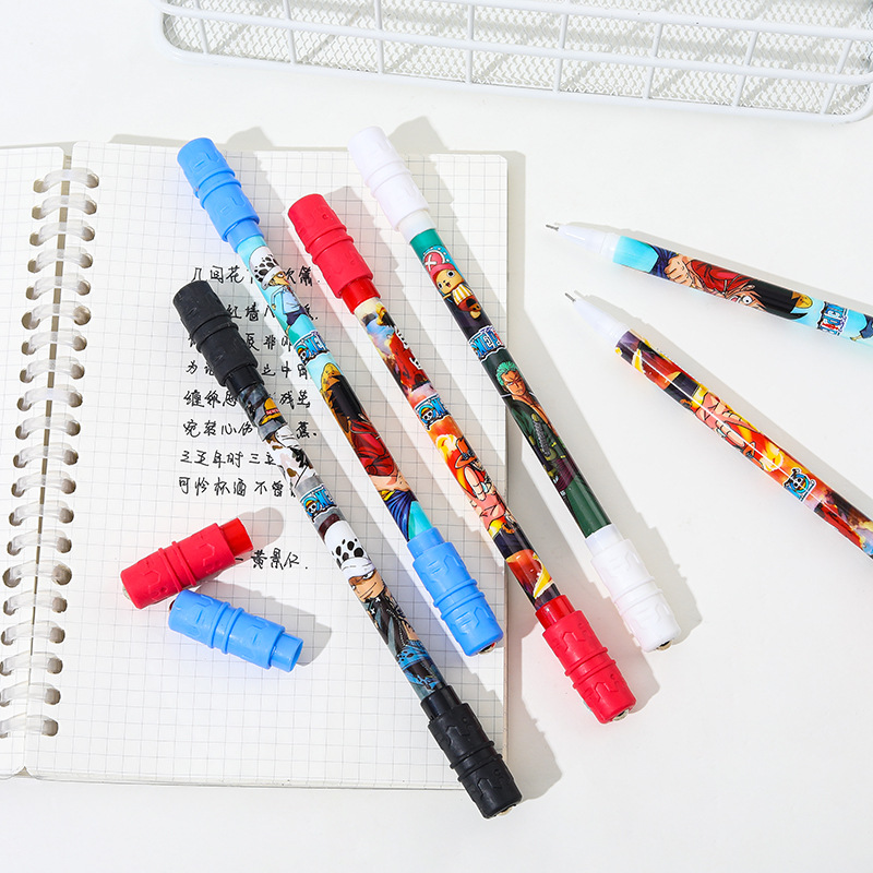 Yqiduo Cartoon Cartoon Revolving Pen Special Pen Student Neutral Pen Personality Decompression Gift Pen Signature Pen Wholesale Specification drawing